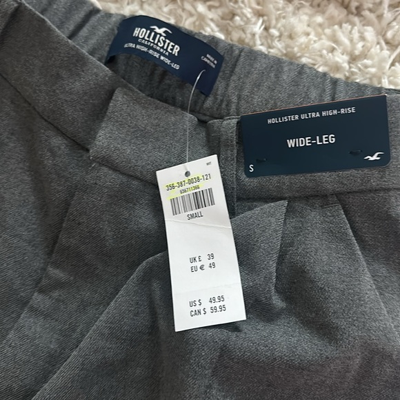 Hollister Ultra High-Rise Wide Leg Pants - Picture 4 of 6